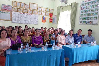 Tập thể Trường Mầm non Đức Lợi tổ chức tọa đàm 41 năm ngày Nhà giáo Việt Nam (201/11/1982-20/11/2023)