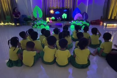 Sinh hoạt chuyên đề khối Mẫu giáo Bé tại Trường Mầm non Đức Lợi
